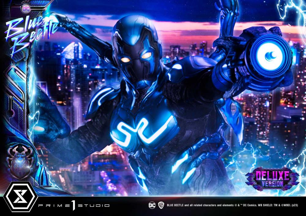 Blue Beetle Museum Masterline Blue Beetle Deluxe 1/3 Scale Statue Gallery Image 32