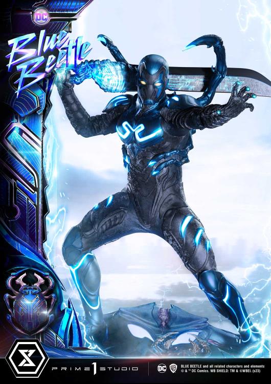 Blue Beetle Museum Masterline Blue Beetle Deluxe 1/3 Scale Statue Gallery Image 6