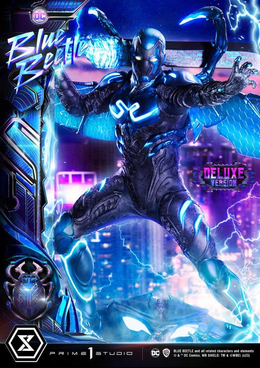 Blue Beetle Museum Masterline Blue Beetle Deluxe 1/3 Scale Statue Gallery Image 34
