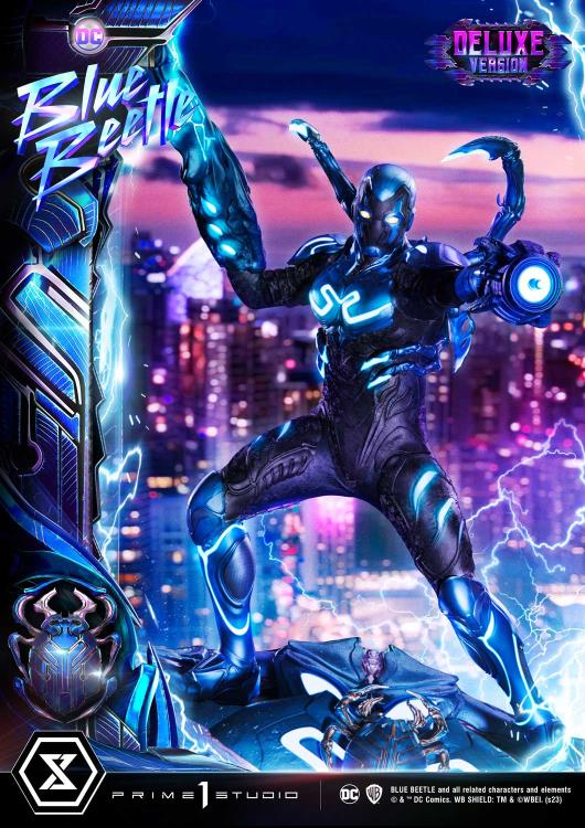 Blue Beetle Museum Masterline Blue Beetle Deluxe 1/3 Scale Statue Gallery Image 33