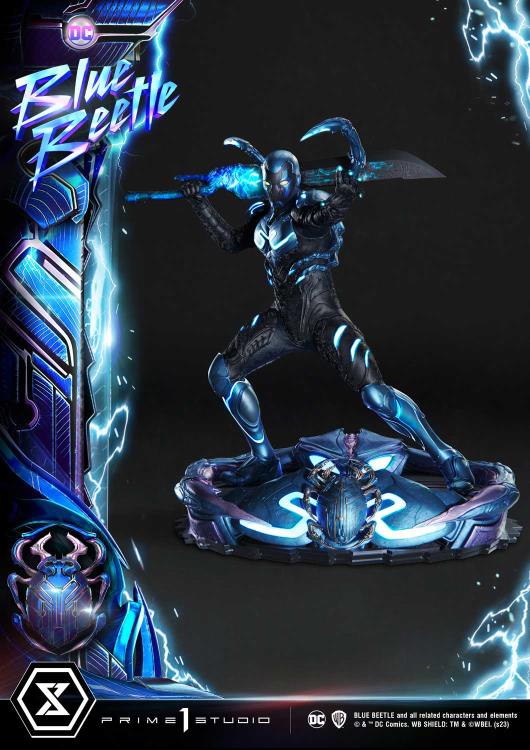 Blue Beetle Museum Masterline Blue Beetle Deluxe 1/3 Scale Statue Gallery Image 53