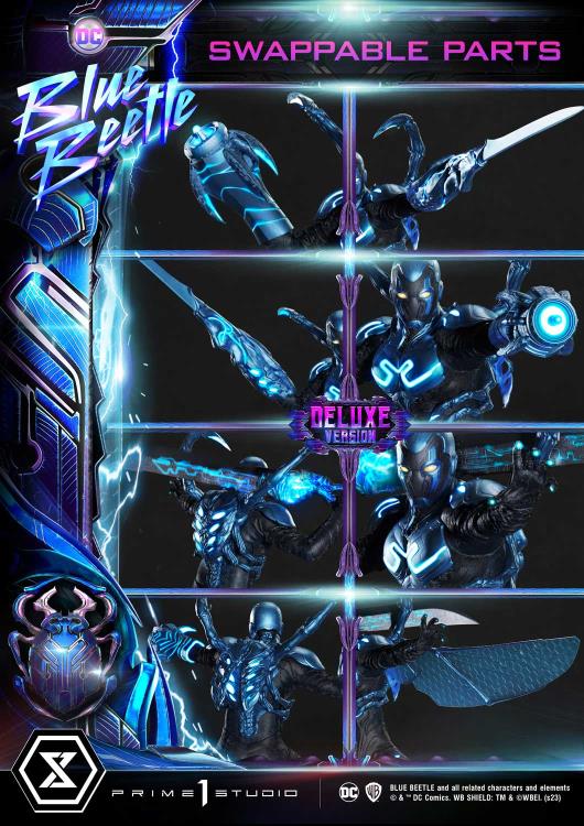 Blue Beetle Museum Masterline Blue Beetle Deluxe 1/3 Scale Statue Gallery Image 59