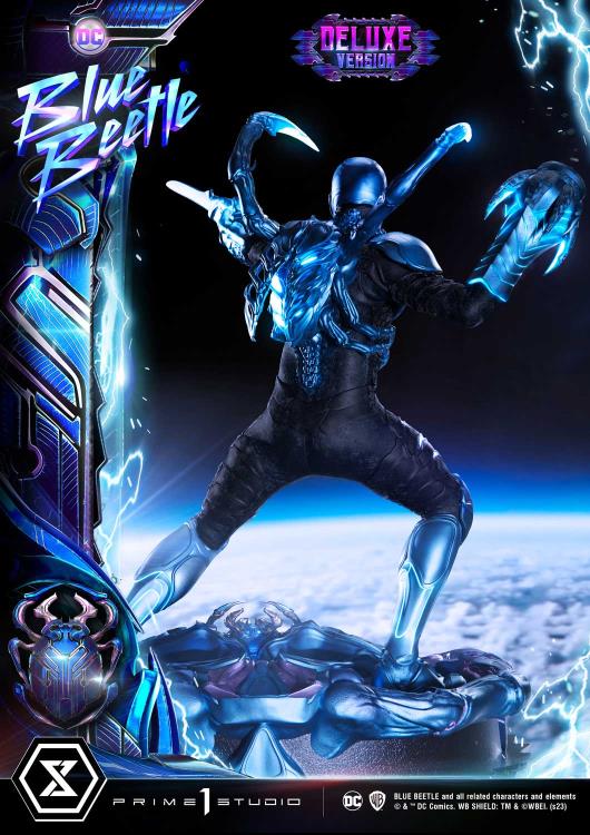 Blue Beetle Museum Masterline Blue Beetle Deluxe Limited Edition 1/3 Scale Statue (With Bonus) Gallery Image 21