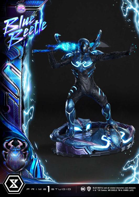 Blue Beetle Museum Masterline Blue Beetle Deluxe Limited Edition 1/3 Scale Statue (With Bonus) Gallery Image 59