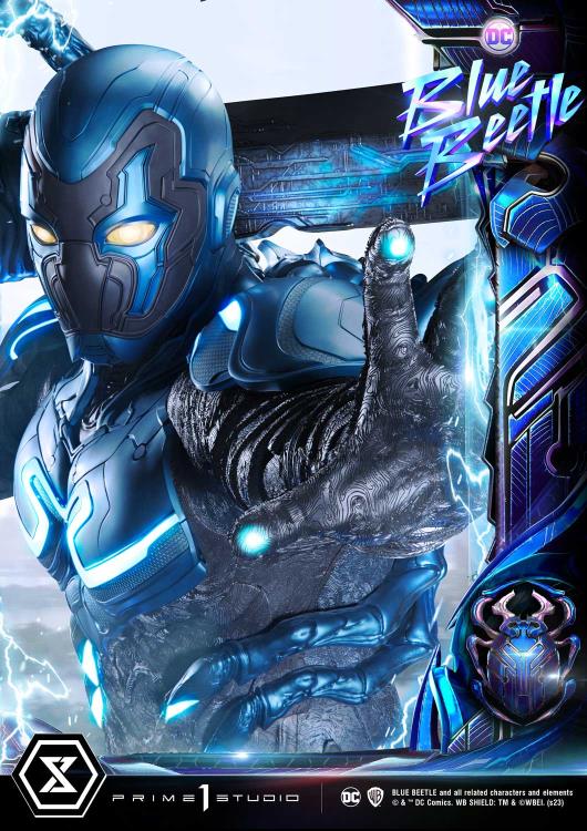 Blue Beetle Museum Masterline Blue Beetle Deluxe Limited Edition 1/3 Scale Statue (With Bonus) Gallery Image 31