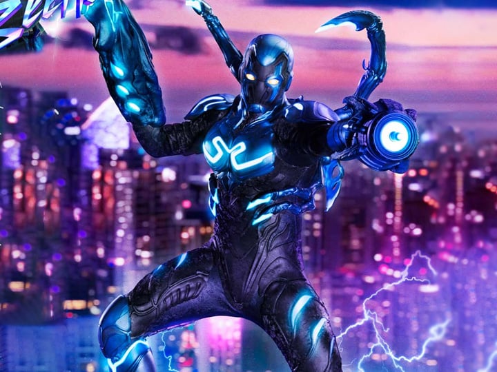 Blue Beetle Museum Masterline Blue Beetle Deluxe Limited Edition 1/3 Scale Statue (With Bonus) Gallery Image 1