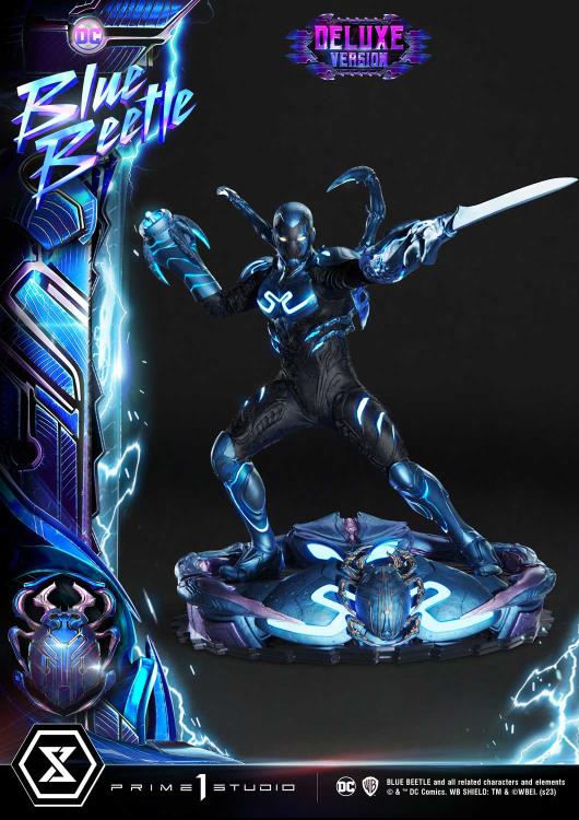 Blue Beetle Museum Masterline Blue Beetle Deluxe Limited Edition 1/3 Scale Statue (With Bonus) Gallery Image 53