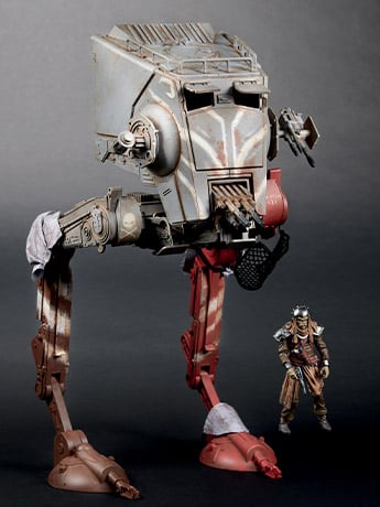 Star Wars: The Vintage Collection AT-ST & Klatooinian Raider (The Mandalorian) Gallery Image 2