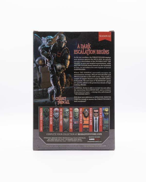 Operation: Monster Force Season 02 Lt. Griffin “The Eraser" 1/12 Scale Action Figure Gallery Image 12