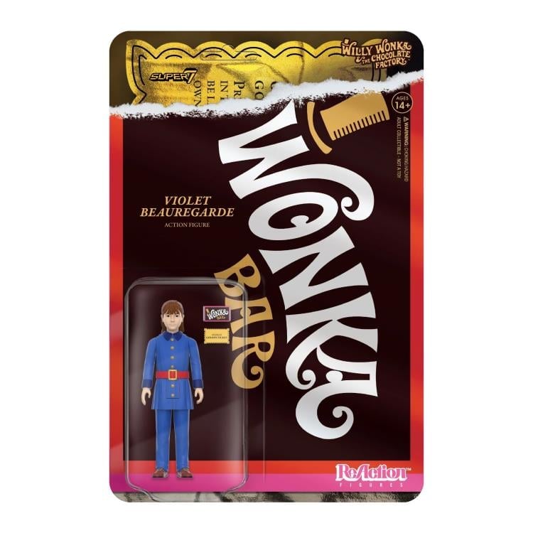 Willy Wonka & the Chocolate Factory ReAction Violet Beauregarde Figure Gallery Image 4