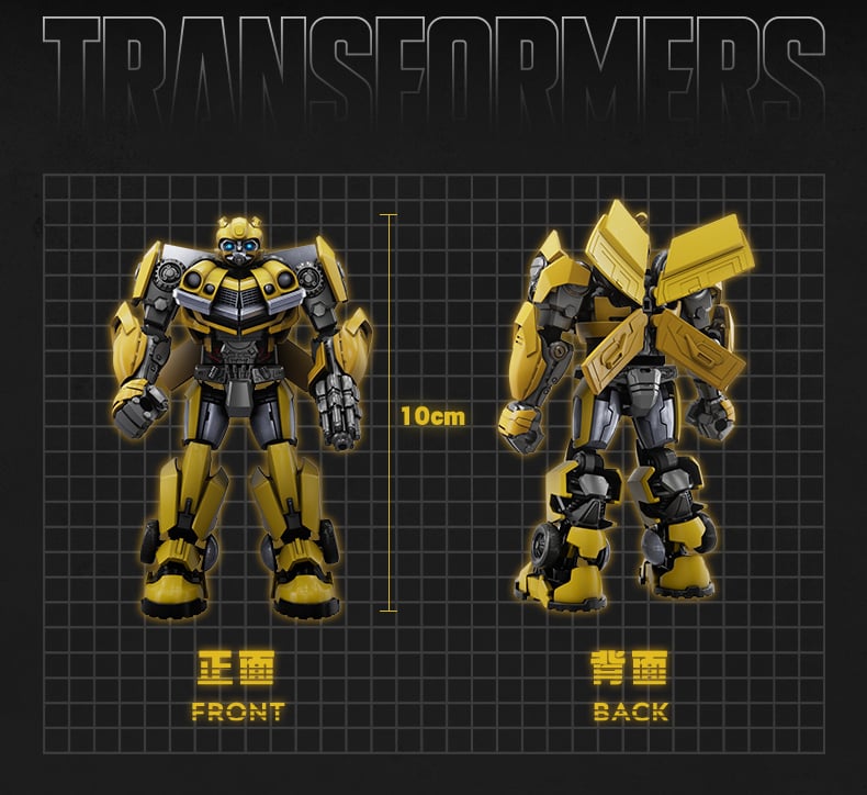 Transformers: Rise of the Beasts Classic Class 02 Bumblebee Model Kit (International Ver.) Gallery Image 7