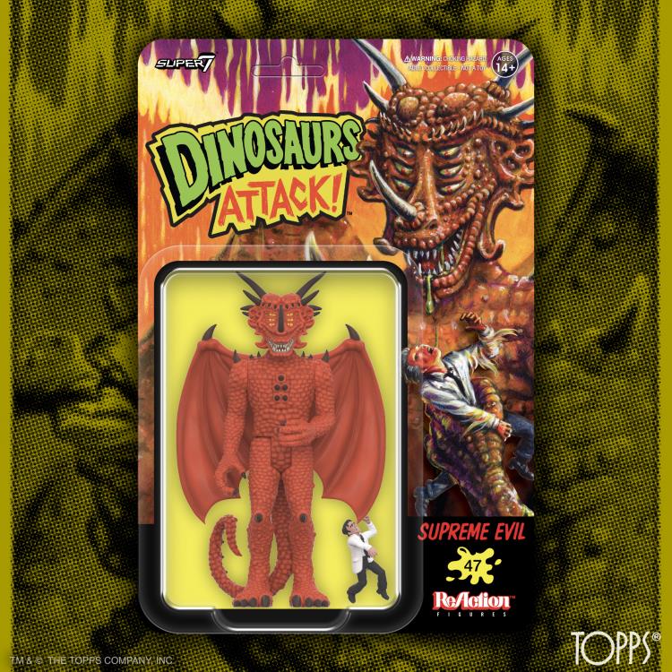 Dinosaurs Attack! ReAction Supreme Evil Figure Gallery Image 7