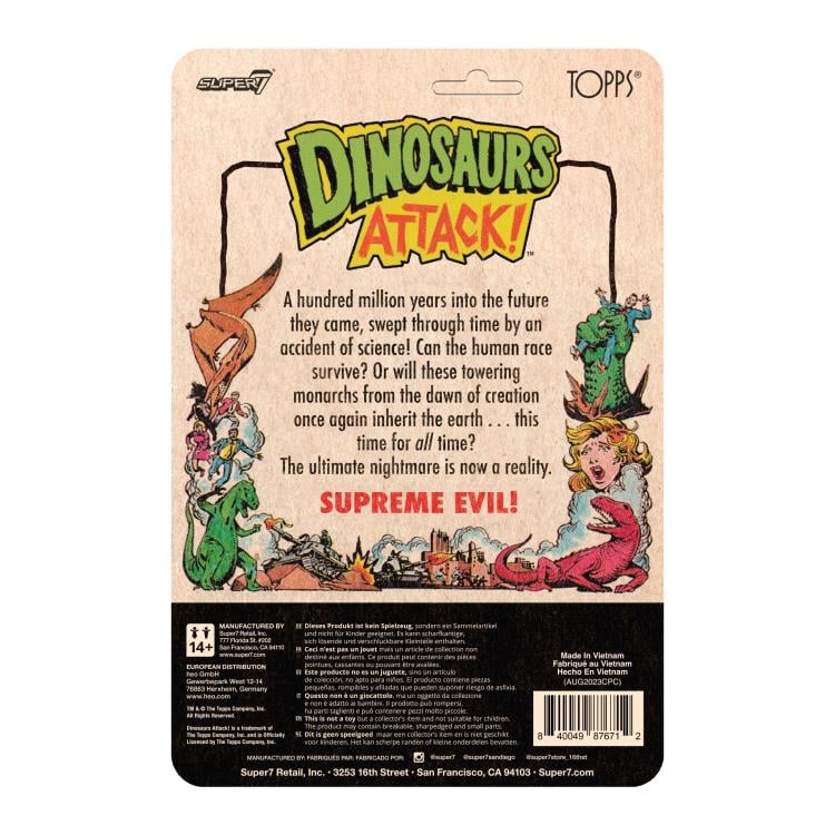 Dinosaurs Attack! ReAction Supreme Evil Figure Gallery Image 8