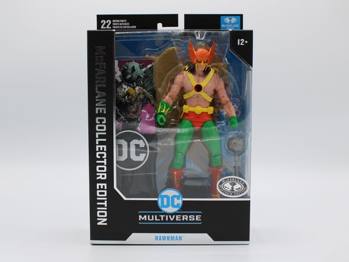 Zero Hour DC Multiverse Collector Edition Hawkman Platinum (Chase) Action Figure Gallery Image 1