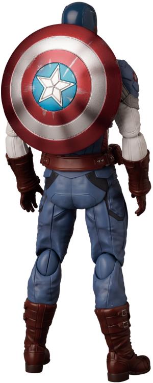 Captain America: The Winter Soldier MAFEX No.220 Captain America (Classic Suit) Action Figure Gallery Image 5