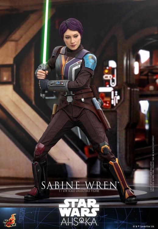 Star Wars: Ahsoka TMS111 Sabine Wren 1/6th Scale Collectible Figure Gallery Image 3