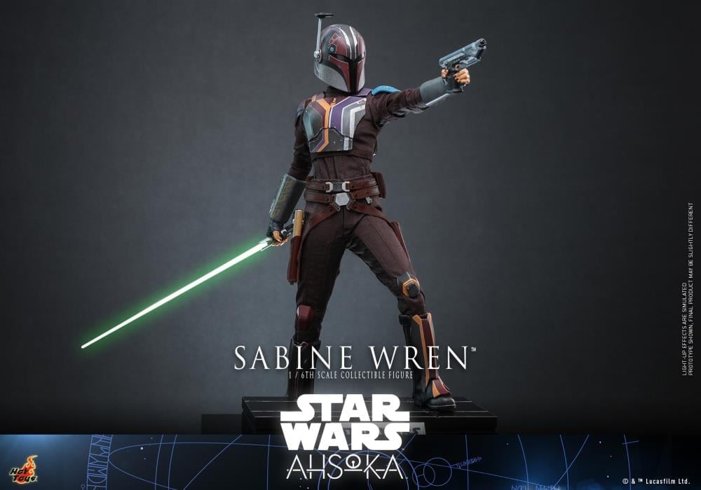 Star Wars: Ahsoka TMS111 Sabine Wren 1/6th Scale Collectible Figure Gallery Image 18
