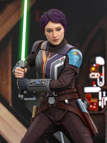 Star Wars: Ahsoka TMS111 Sabine Wren 1/6th Scale Collectible Figure Gallery Image 2