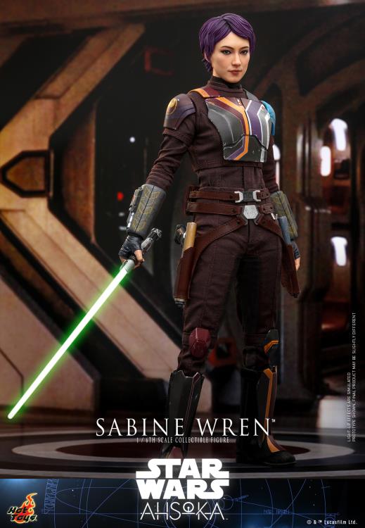 Star Wars: Ahsoka TMS111 Sabine Wren 1/6th Scale Collectible Figure Gallery Image 4