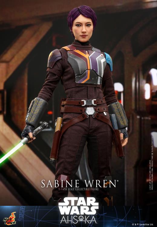 Star Wars: Ahsoka TMS111 Sabine Wren 1/6th Scale Collectible Figure Gallery Image 5