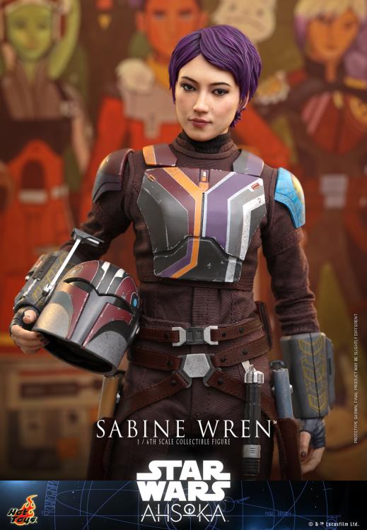 Star Wars: Ahsoka TMS111 Sabine Wren 1/6th Scale Collectible Figure Gallery Image 17