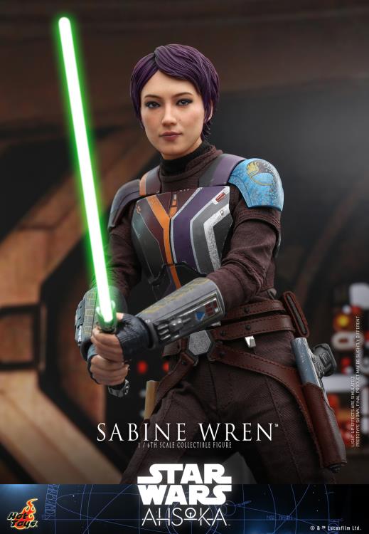 Star Wars: Ahsoka TMS111 Sabine Wren 1/6th Scale Collectible Figure Gallery Image 6