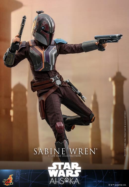 Star Wars: Ahsoka TMS111 Sabine Wren 1/6th Scale Collectible Figure Gallery Image 10