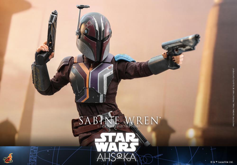 Star Wars: Ahsoka TMS111 Sabine Wren 1/6th Scale Collectible Figure Gallery Image 12