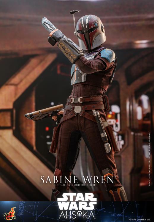 Star Wars: Ahsoka TMS111 Sabine Wren 1/6th Scale Collectible Figure Gallery Image 7