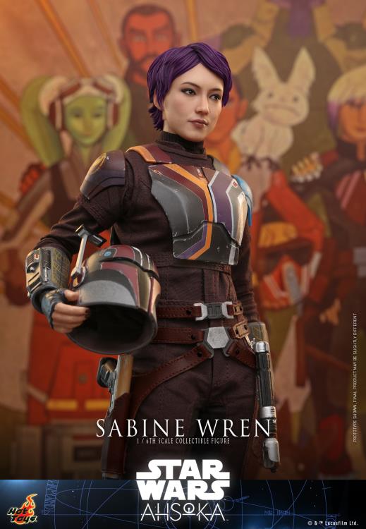 Star Wars: Ahsoka TMS111 Sabine Wren 1/6th Scale Collectible Figure Gallery Image 13