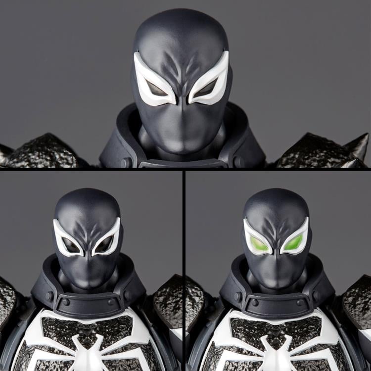 Marvel Amazing Yamaguchi Revoltech NR023 Agent Venom Action Figure Gallery Image 11