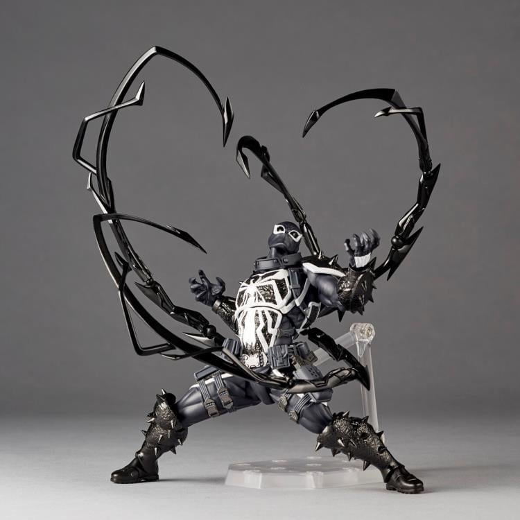 Marvel Amazing Yamaguchi Revoltech NR023 Agent Venom Action Figure Gallery Image 4