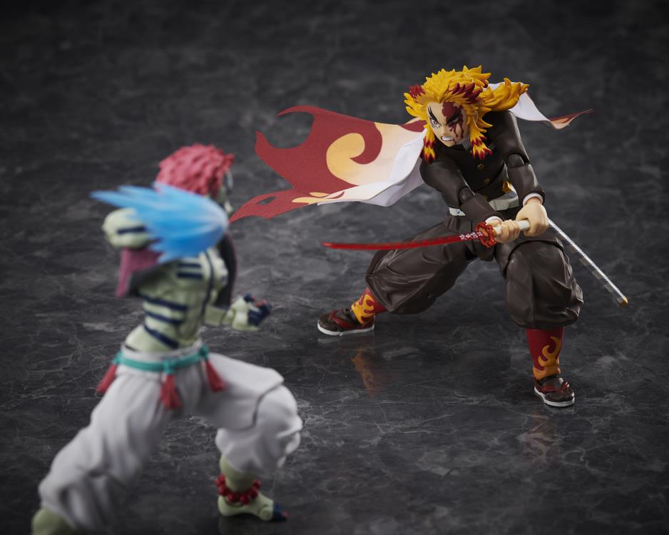 Demon Slayer: Kimetsu no Yaiba BUZZmod. Kyojuro Rengoku (Ver. 2) 1/12 Scale Action Figure Gallery Image 7
