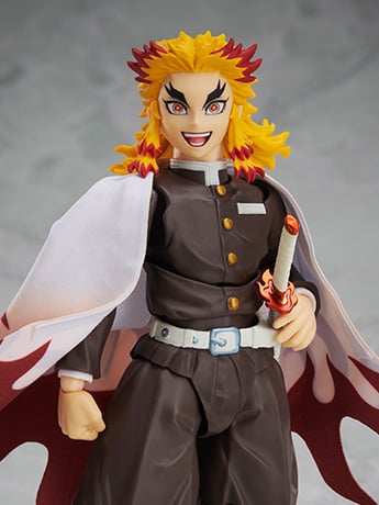 Demon Slayer: Kimetsu no Yaiba BUZZmod. Kyojuro Rengoku (Ver. 2) 1/12 Scale Action Figure Gallery Image 2