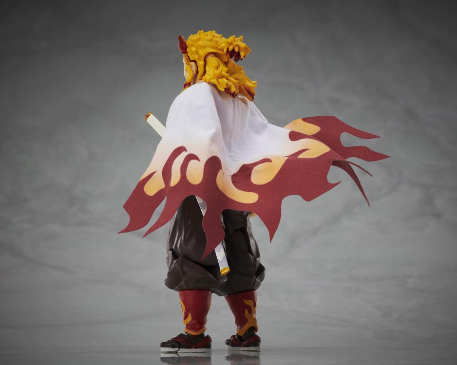 Demon Slayer: Kimetsu no Yaiba BUZZmod. Kyojuro Rengoku (Ver. 2) 1/12 Scale Action Figure Gallery Image 5