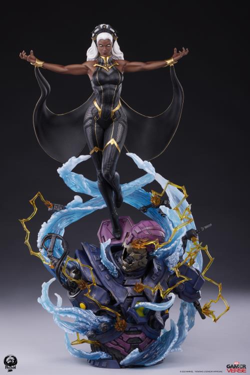 Marvel Future Revolutions Storm (Black Suit) 1/3 Scale Statue Gallery Image 8