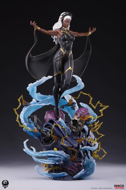 Marvel Future Revolutions Storm (Black Suit) 1/3 Scale Statue Gallery Image 15