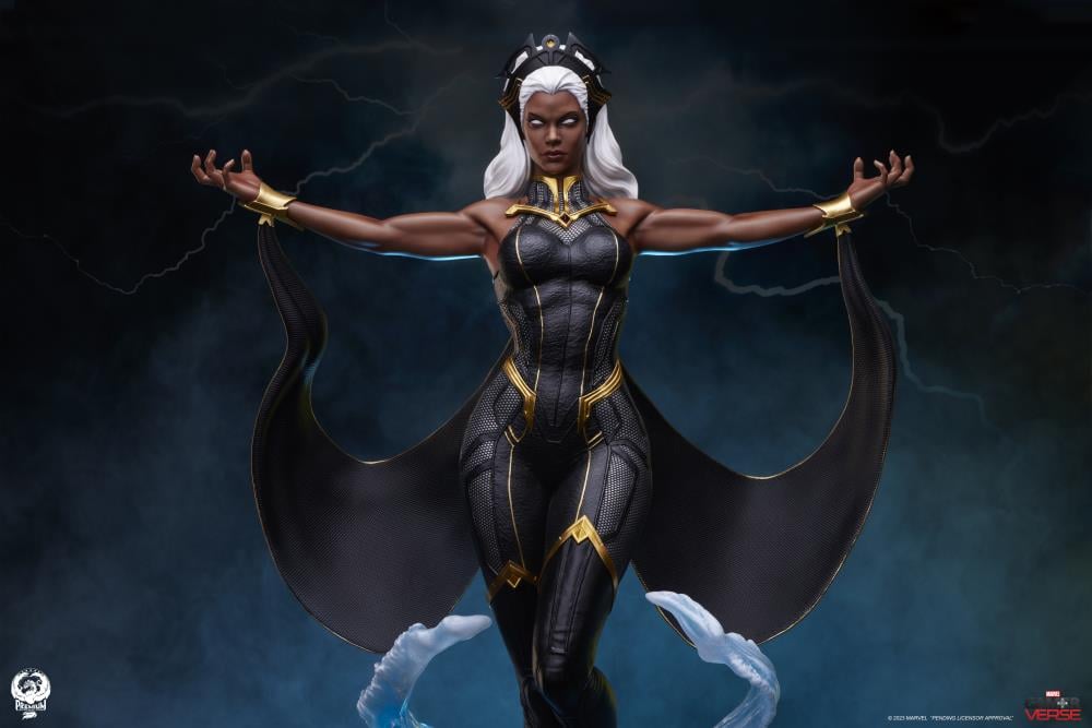 Marvel Future Revolutions Storm (Black Suit) 1/3 Scale Statue Gallery Image 7