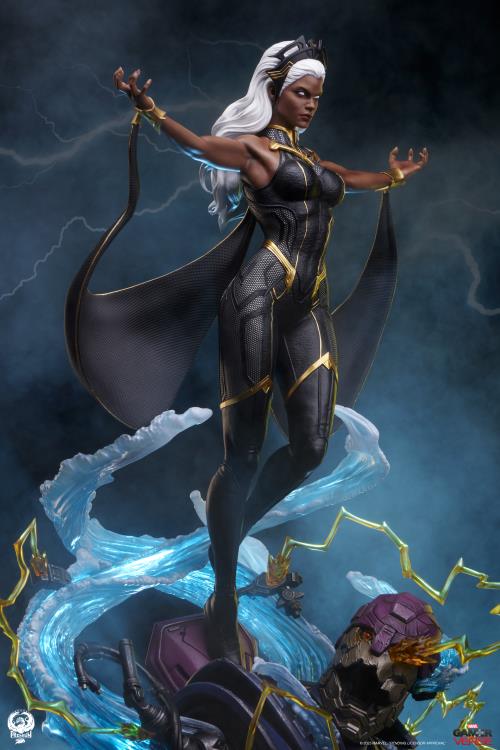 Marvel Future Revolutions Storm (Black Suit) 1/3 Scale Statue Gallery Image 6