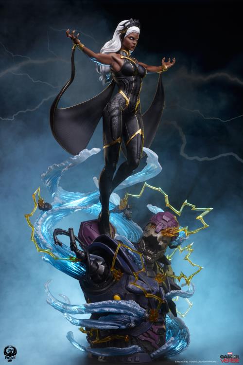 Marvel Future Revolutions Storm (Black Suit) 1/3 Scale Statue Gallery Image 4