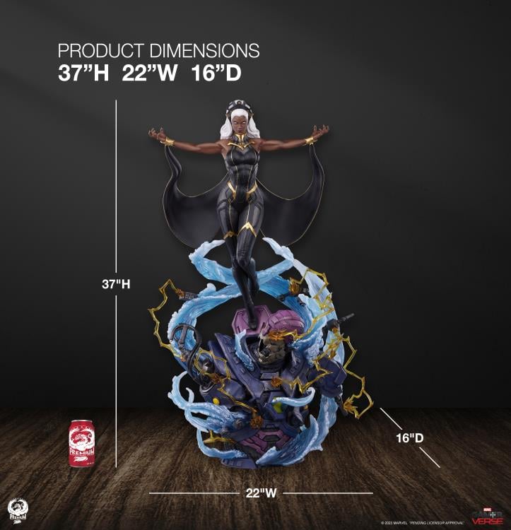 Marvel Future Revolutions Storm (Black Suit) 1/3 Scale Statue Gallery Image 30