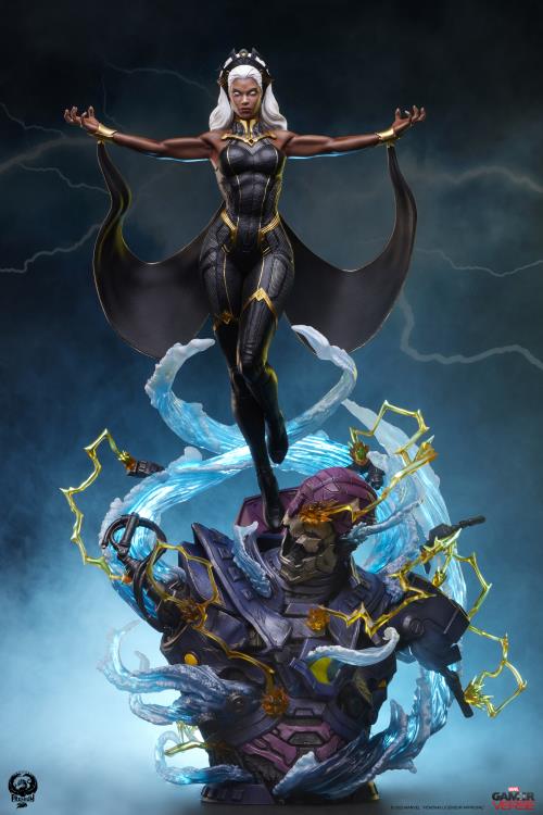 Marvel Future Revolutions Storm (Black Suit) 1/3 Scale Statue Gallery Image 3