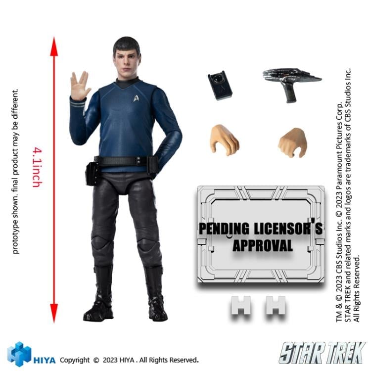 Star Trek (2009) Exquisite Mini Series Spock 1:18 Scale PX Previews Exclusive Figure Gallery Image 11