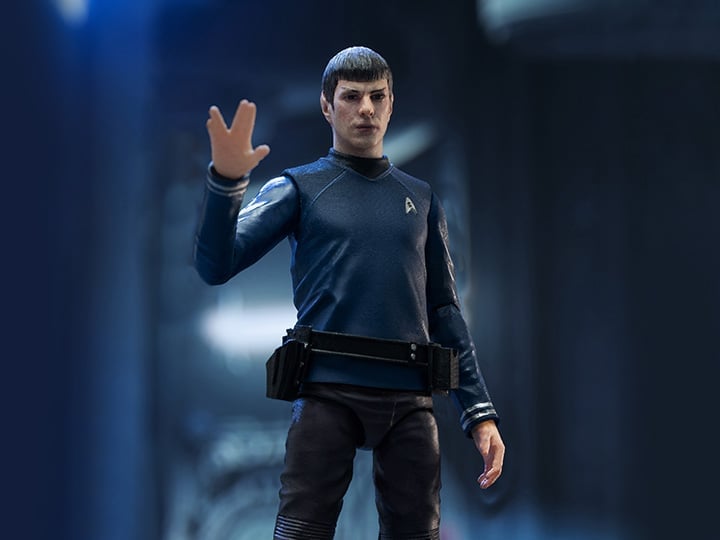 Star Trek (2009) Exquisite Mini Series Spock 1:18 Scale PX Previews Exclusive Figure Gallery Image 1