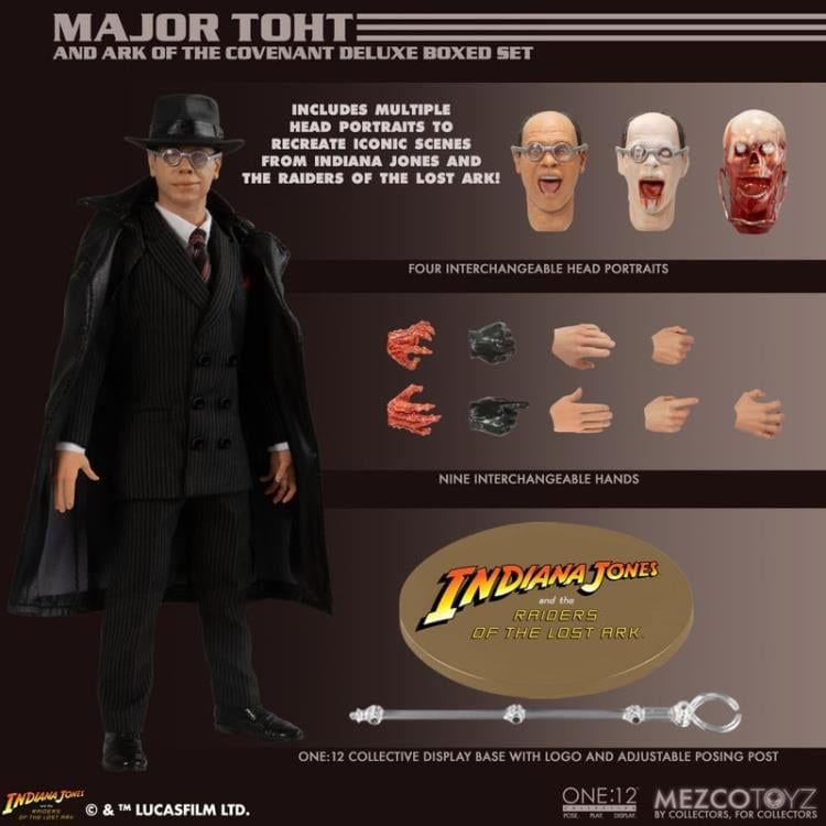 Raiders of the Lost Ark One:12 Collective Major Arnold Toht Deluxe Boxed Set Gallery Image 20