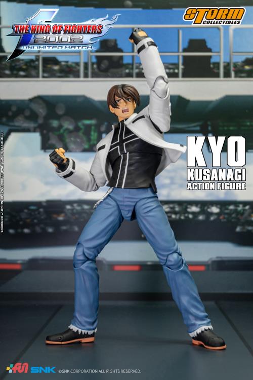 The King of Fighters 2002 Unlimited Match Kyo Kusanagi 1/12 Scale BBTS Exclusive Action Figure Gallery Image 12