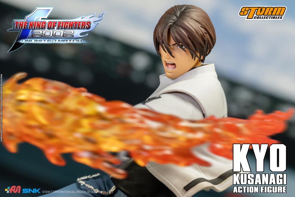 The King of Fighters 2002 Unlimited Match Kyo Kusanagi 1/12 Scale BBTS Exclusive Action Figure Gallery Image 24