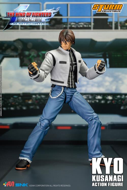 The King of Fighters 2002 Unlimited Match Kyo Kusanagi 1/12 Scale BBTS Exclusive Action Figure Gallery Image 9