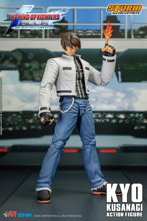 The King of Fighters 2002 Unlimited Match Kyo Kusanagi 1/12 Scale BBTS Exclusive Action Figure Gallery Image 7