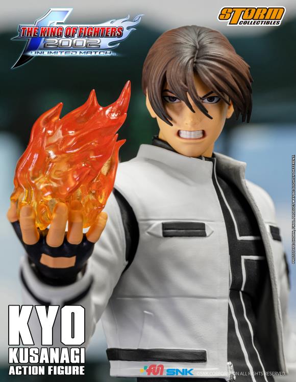 The King of Fighters 2002 Unlimited Match Kyo Kusanagi 1/12 Scale BBTS Exclusive Action Figure Gallery Image 21